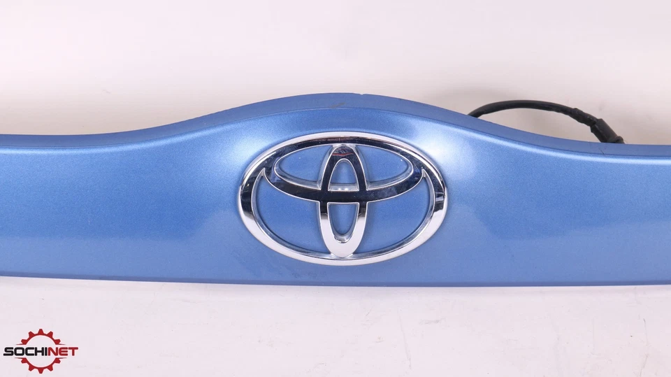 Toyota Prius 2004-2009 puerta escotilla manija moldura moldura adorno OEM AZUL MAR Foto 3 de 4