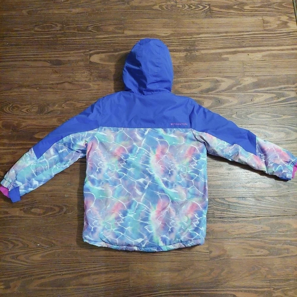 Abrigo de nieve Hurley Phantom invierno pesado resistente al agua juvenil XL púrpura Foto 2 de 4