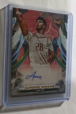 2024-25 Topps Inception Auto Red 75/75 Alperen Sengun #AC-AS Houston Rockets