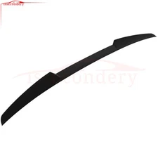 Fits 2011-2018 Volkswagen Jetta Sedan Rear Trunk Spoiler ABS Painted Black