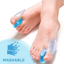 Silicone Gel Bunion Corrector Toe Separator Big Toe Spacer 1 Pair