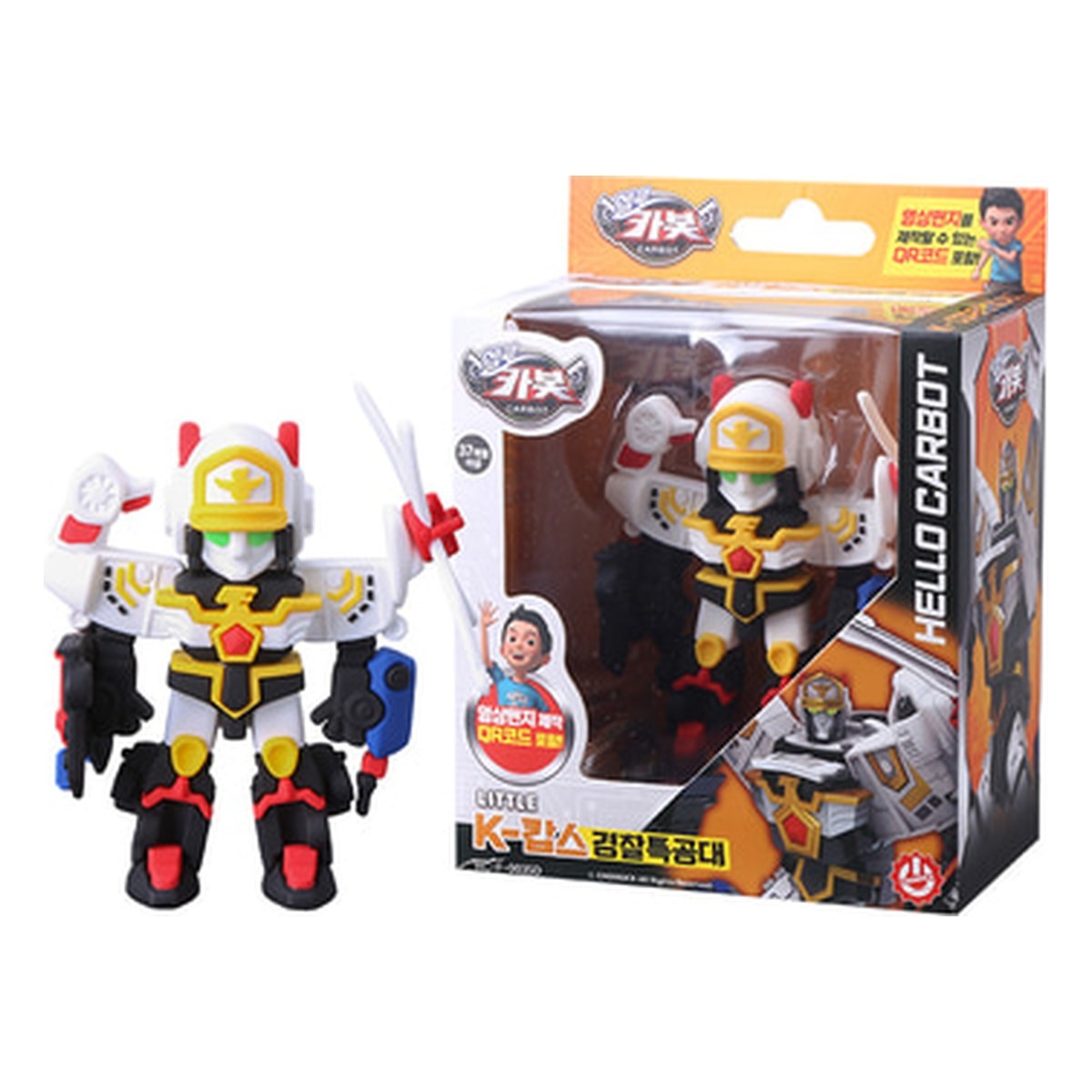 Hello Carbot Little K Cops Action Figure Kids Gift Korea Official Authentic New