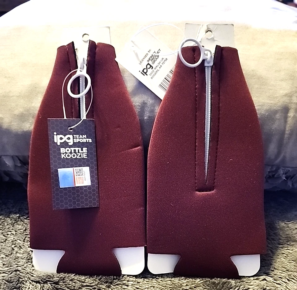 Florida State University Seminoles FSU Juego de 2 botellas Koozie y emblema de equipo Foto 3 de 4