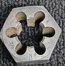 GTD Greenfield 7/8  -14 NF Threading Die Hex - Made In USA