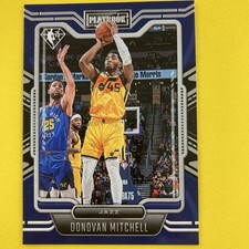 Donovan Mitchell 2021-22 Panini Chronicles Playbook Card #292 NBA Utah Jazz