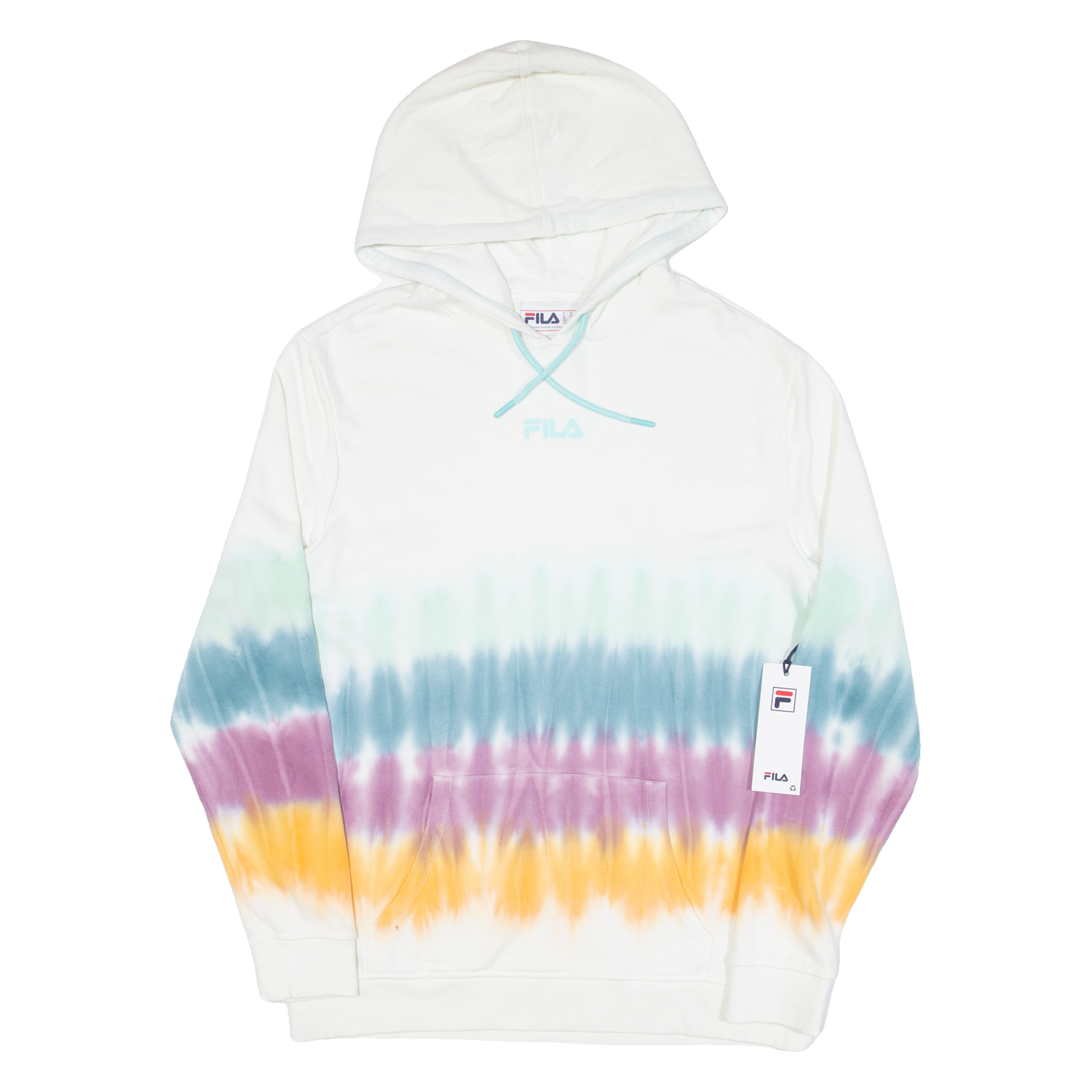 Felpa con cappuccio FILA uomo bianca S