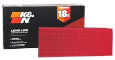 Engine Air Filter: Long Life 18,000 Mile Replacement Air Filter: Compatible