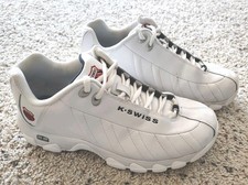 K Swiss Men's ST 329 CMF Sneakers White Size 8 03426-130-XW