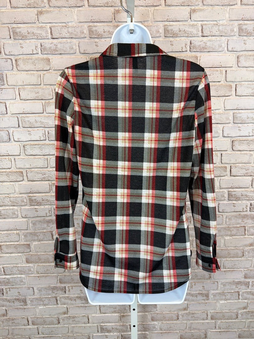 Alterego Flannel Shirt, Multi, Small, Used - Exce… - image 2