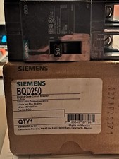 Siemens BQD250 Molded Case Circuit Breaker
