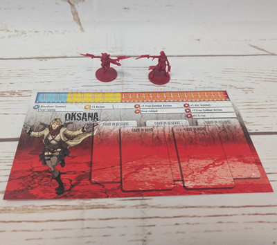 Zombicide Board Game Season 3 Oksana Promo Survivor & Zombivore CMON