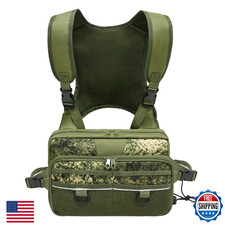 Fishing Chest Pack Fly Fishing Bag Tackle Fly Boxes Storage Hunting Binocular Pa