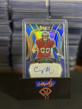 2023 Panini Select - Rookie Signatures Cody Mauch #RSI-CMA Blue Prizm /99 