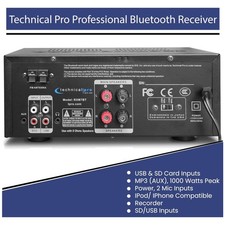 1000W Bluetooth Amplifier Receiver