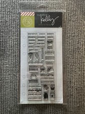 Clearly Kelly Food Planner Hero Arts Clear Stamp Set CL914 NEW 