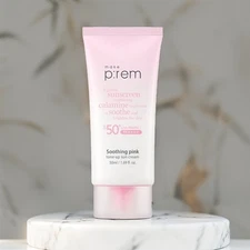 MAKE P:REM Soothing Pink Tone-Up Sun Cream 50ml  SPF50+PA++++ K-Beauty