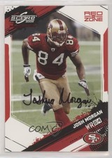 2009 Score Inscriptions Red Zone Auto 9/30 Josh Morgan #249 Auto 2t7