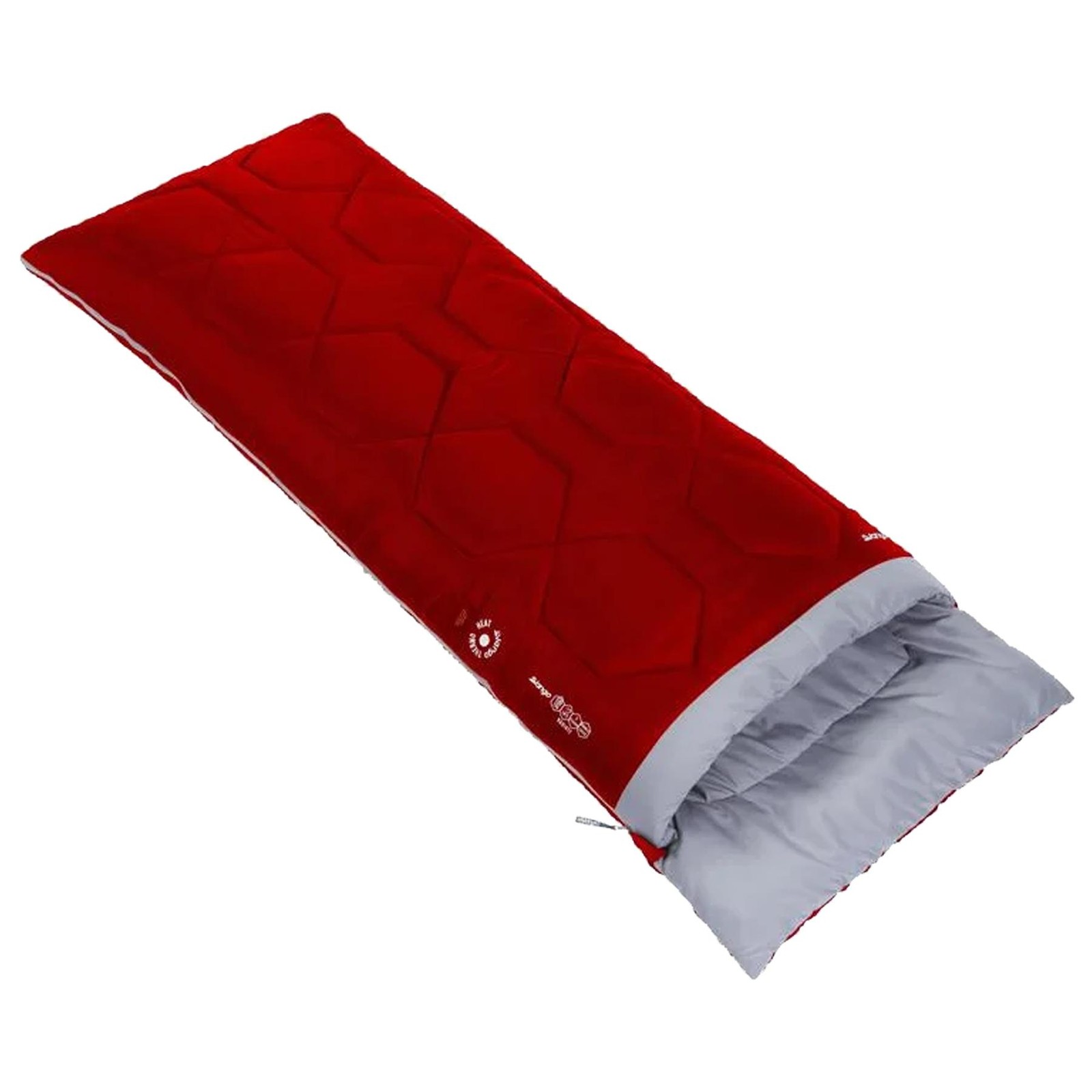 Vango Heather Red Radiate Single Sleeping Bag - Image 3