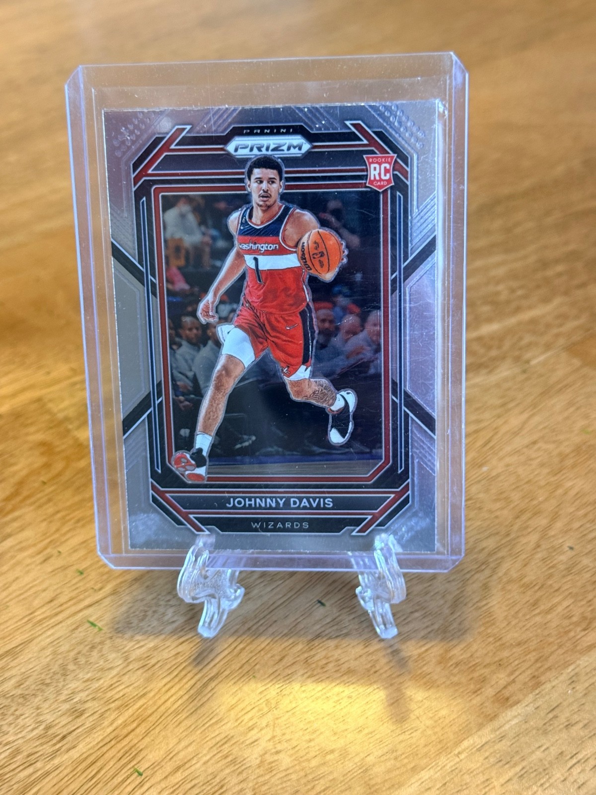 2022-23 Panini Prizm #231 Johnny Davis RC - Washington Wizards