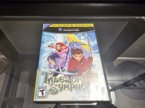 Tales of Symphonia (Nintendo GameCube, 2004) CIB Complete Tested and Working