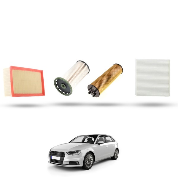 Hoffcar Set Service Kompatibel Mit Audi A3 (8Ya, 8YS) 30 Tdi 85Kw Von 2019-image