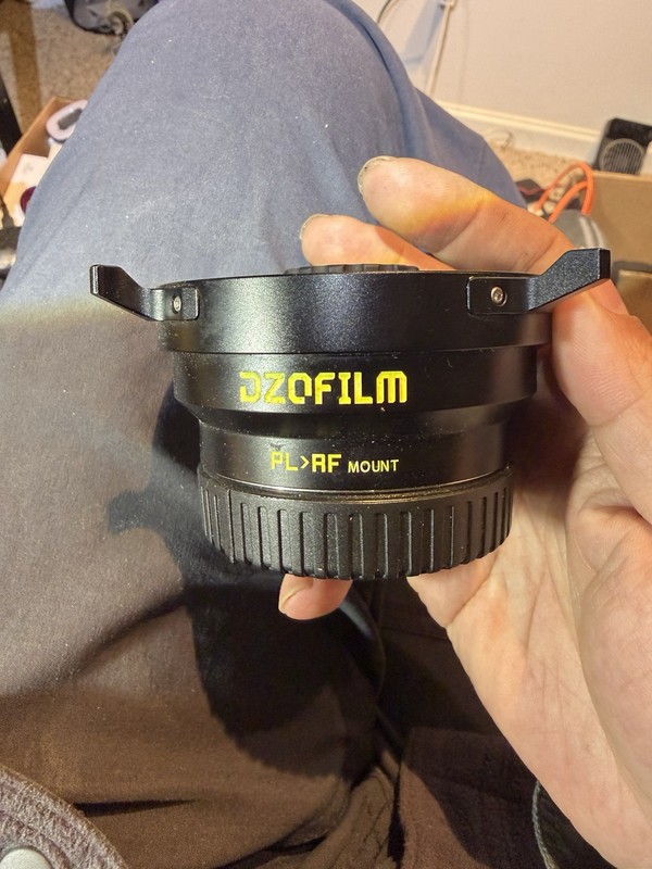 Dzo Film PL To RF Adapter Canon Red Komodo X