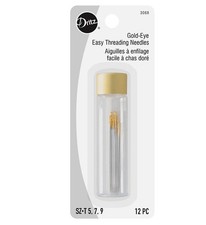 Gold Eye Needles Easy Threading 3068 Dritz#1