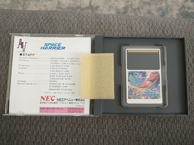 Space Harrier PC Engine HuCard SEGA Japan Import US Seller Complete W/ Manual 