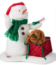 2024 Hallmark Wrapped In Joy Snow Man with Sound & Motion