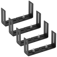 4 PCS CB Radio Mount Bracket Universal Adjustable Fits 610 Inch Width