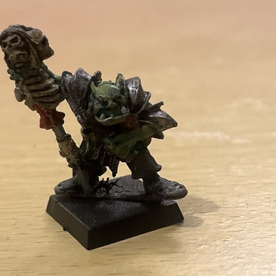 Rugluds Panzerorks Musiker Bambrag Warhammer Fantasy Metall Zitadelle Miniatur
