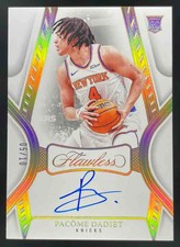 2024-25 Panini Flawless Autographs Gold #41 Pacome Dadiet RC Auto /10