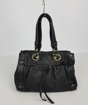 Bally Black Leather Shoulder Bag 12345 27061497 | eBay