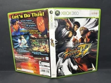 Street Fighter IV - Xbox 360 Complete Tested