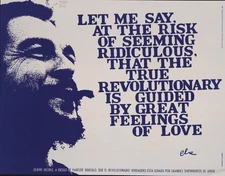 17 x 22 Tcp - 3  1989 ojca offset lithograph poster Che Guevara free shipping