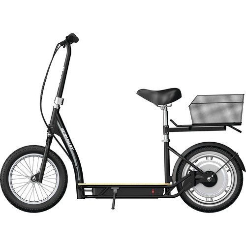 EcoSmart Metro HD Monopattino Elettrico Sedile Imbottito Bamboo Deck 16" Pneumatico 15,5mph 12Mi - Foto 9 di 12