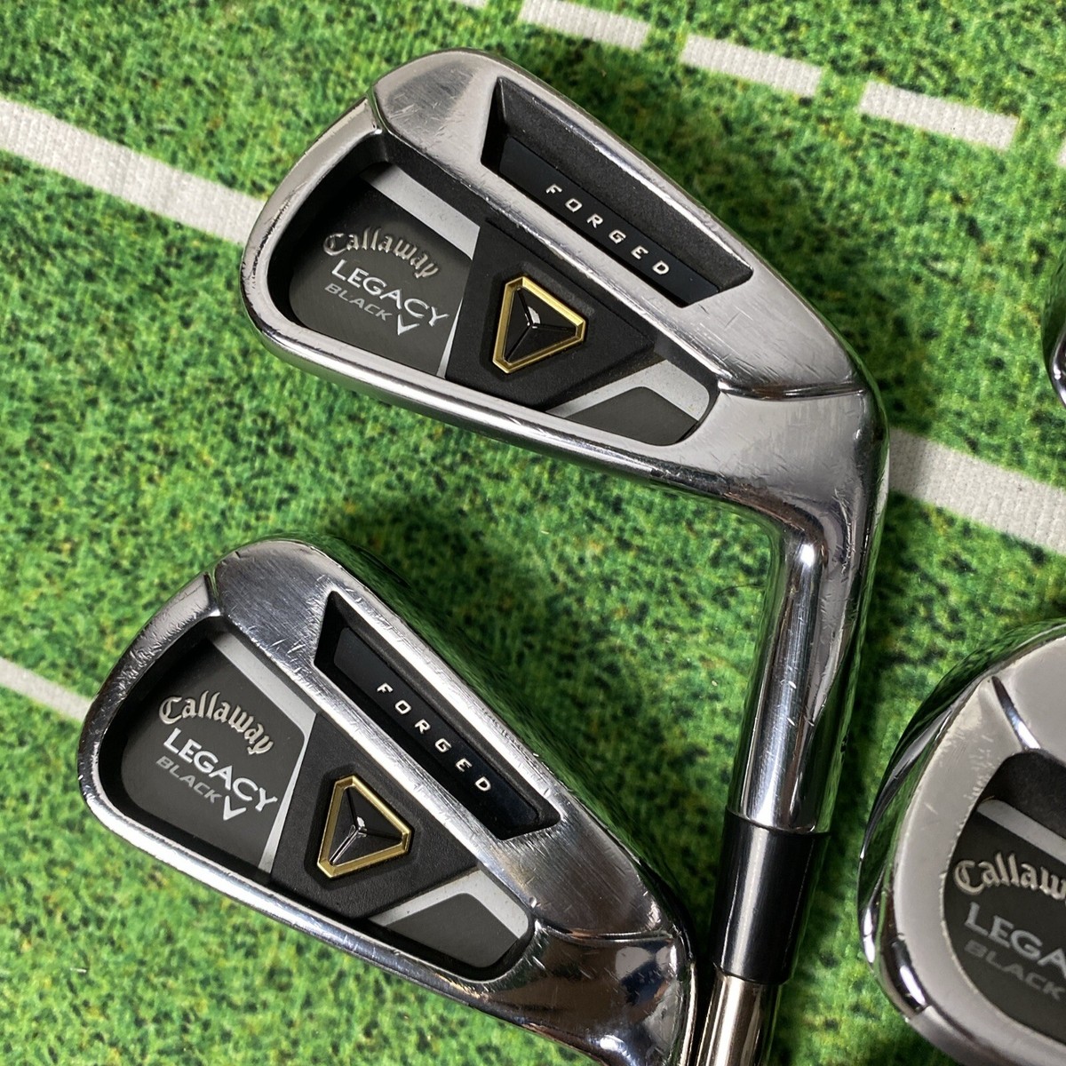 Rare Callaway Forged Legacy Black 5689P Irons RH Recoil 95 F3