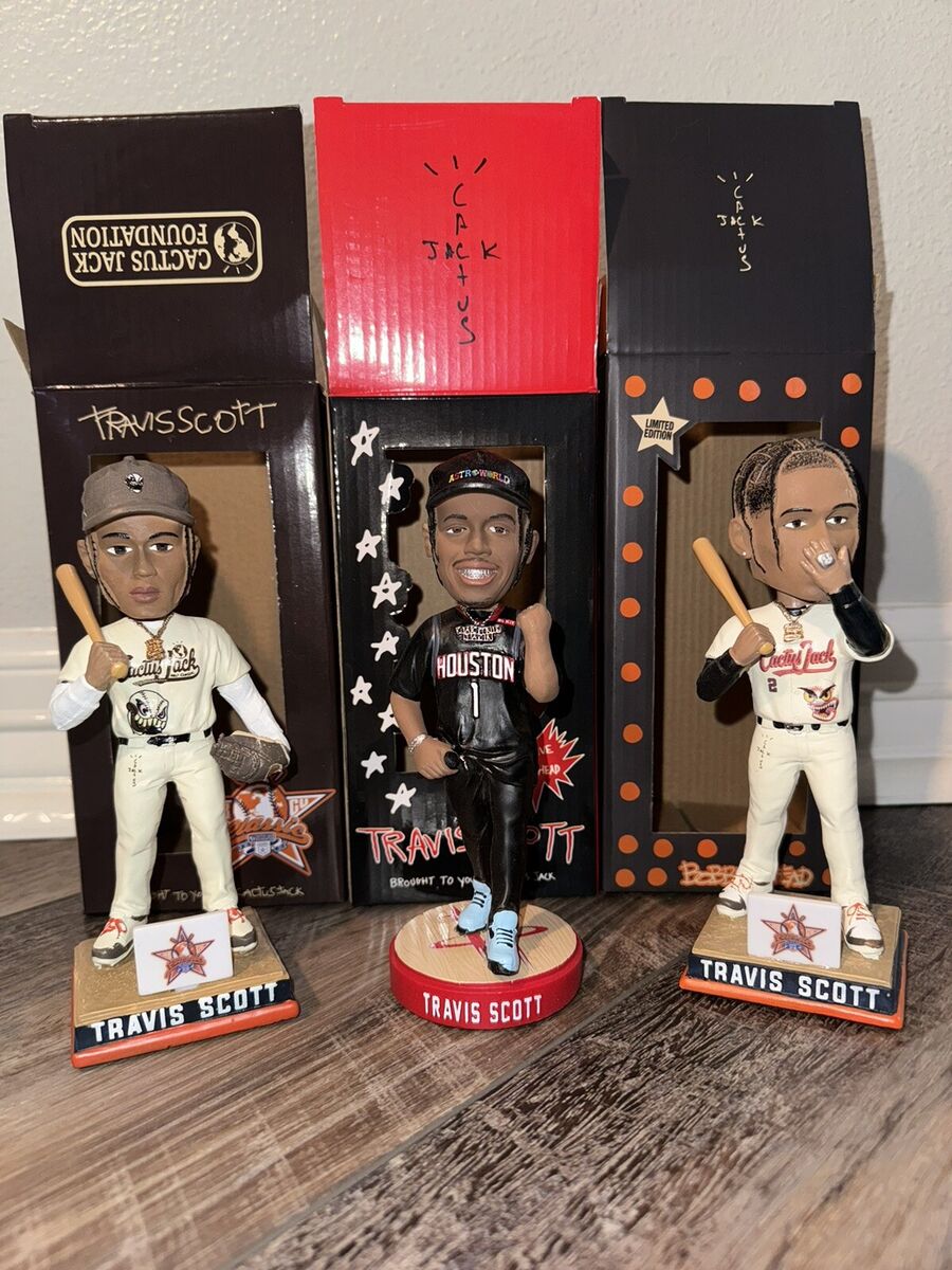 Travis Scott Cactus Jack Bobblehead HBCU Classic 2023 & 2024 Travis Scott Cactus Jack Bobblehead HBCU Classic 2023 & 2024
