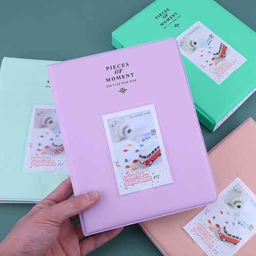 Pour Fujifilm Instax Mini SE Mini 12 Mini 11 Mini 7+ 7 Plus Album Photo 64 Poches - Photo 22/22