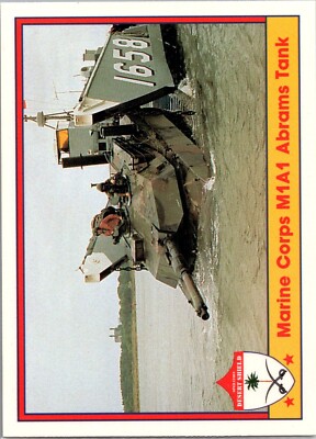1991 Pacific Operation Desert Shield- #25 Marine Corps M1A1 Abrams Tank