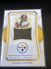 2020 National Treasures Franchise Treasures Patch /99 James Conner