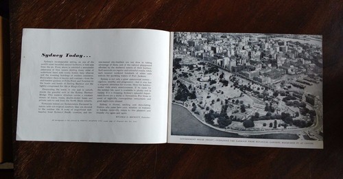 Vintage Tourism Booklet SYDNEY TODAY Australia 1950s nice photos - Picture 3 of 5