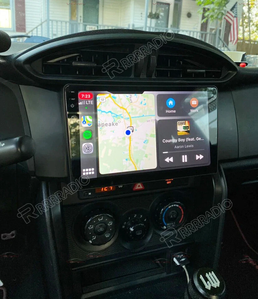 For 2013 2014-2016 Scion FRS ,13-16 Subaru BRZ Radio Apple CarPlay Android Auto Foto 2 de 4