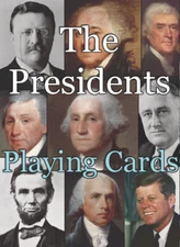 Presidents Playing Cards, New, George Washington - Donald J. Trump, Made in USA
