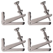 Becker BSA6 Cello String Adjuster, Hook Style fits 4/4 and 3/4 Pack of 4