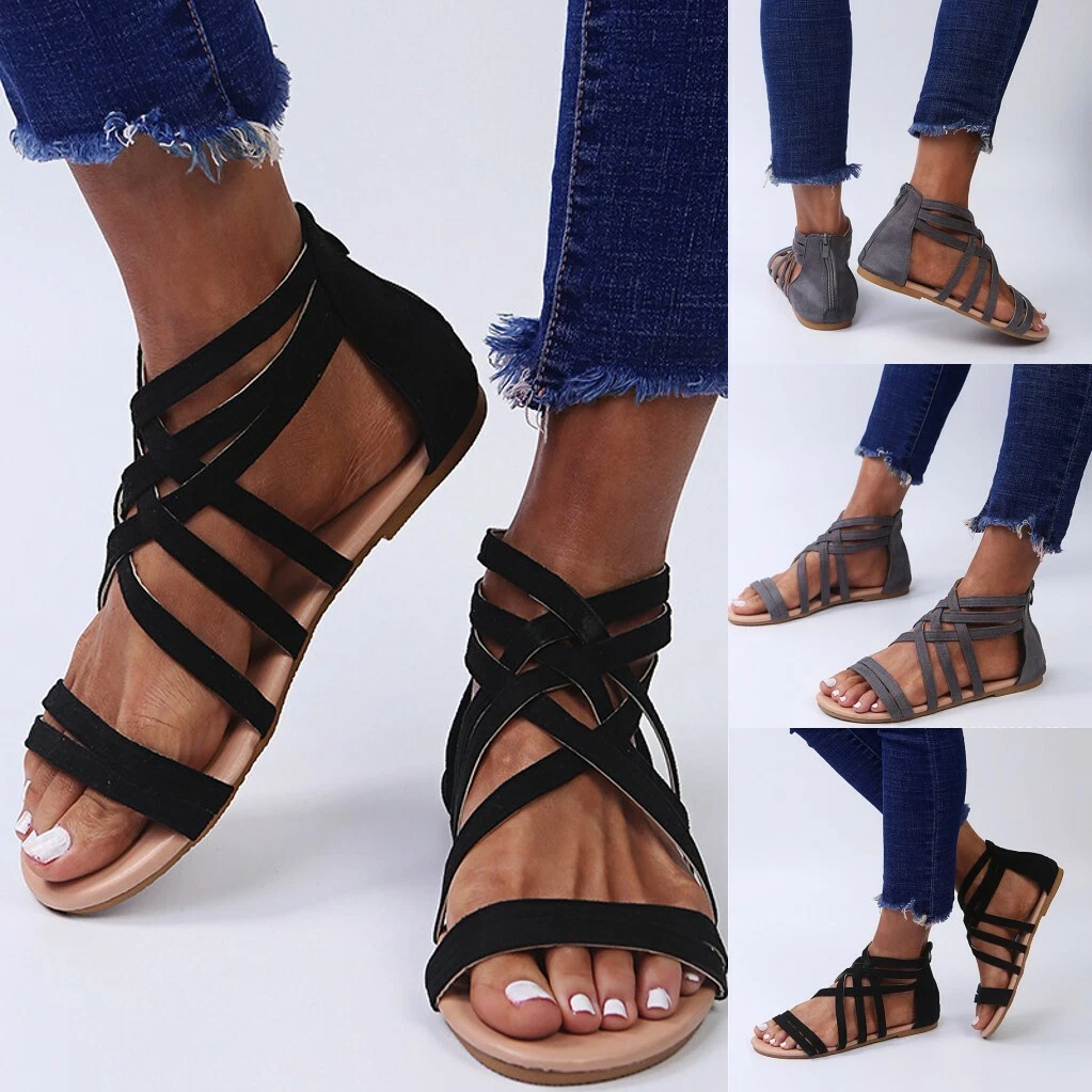 No heel gladiator sandals clearance