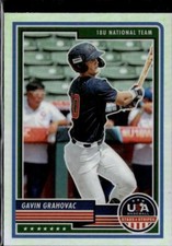 2023 Panini USA Baseball Stars & Stripes #50 Gavin Grahovac Silver