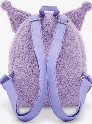 Loungefly Sanrio Kuromi Purple Pastel Fuzzy Sherpa Mini  display picture 3