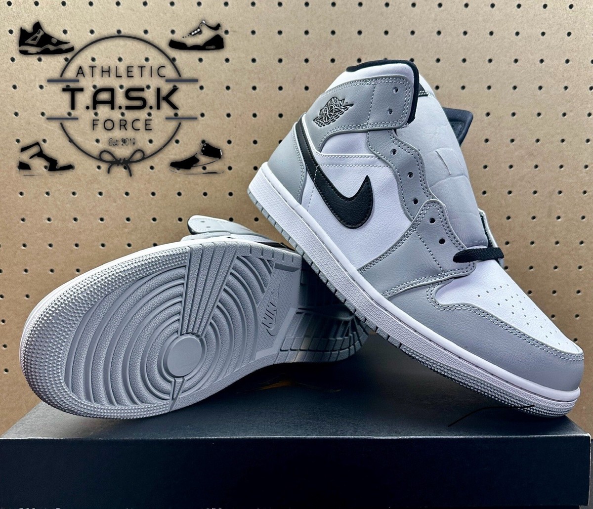 Size 11 - Jordan 1 Mid Gray 2020 for sale online | eBay