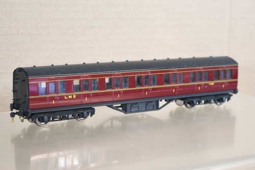 EXLEY OO STÄRKE LMS KASTANIENBRAUN SUBURBAN 1. KLASSE BUS 2846 OI | Zustand: Used